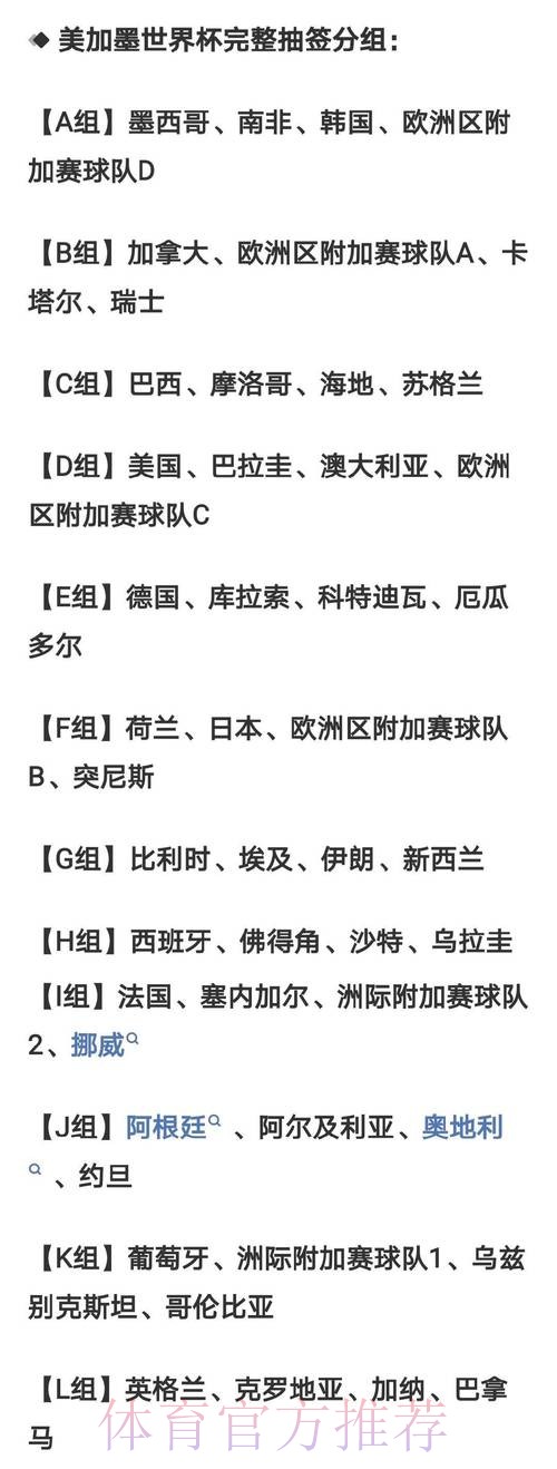 2026世界杯比分预测详细 2026世界杯比分预测详细